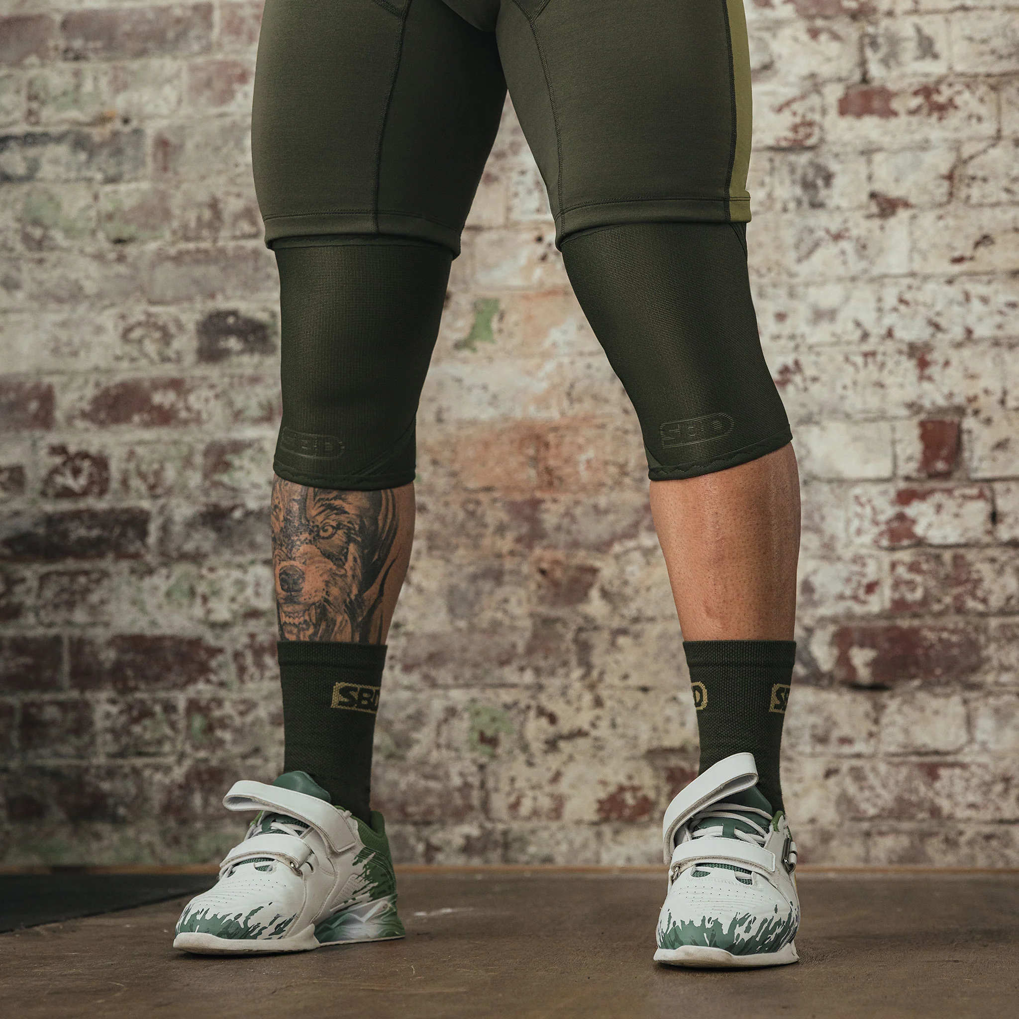 5mm Weightlifting Knee Sleeves - Resolve - Image 3