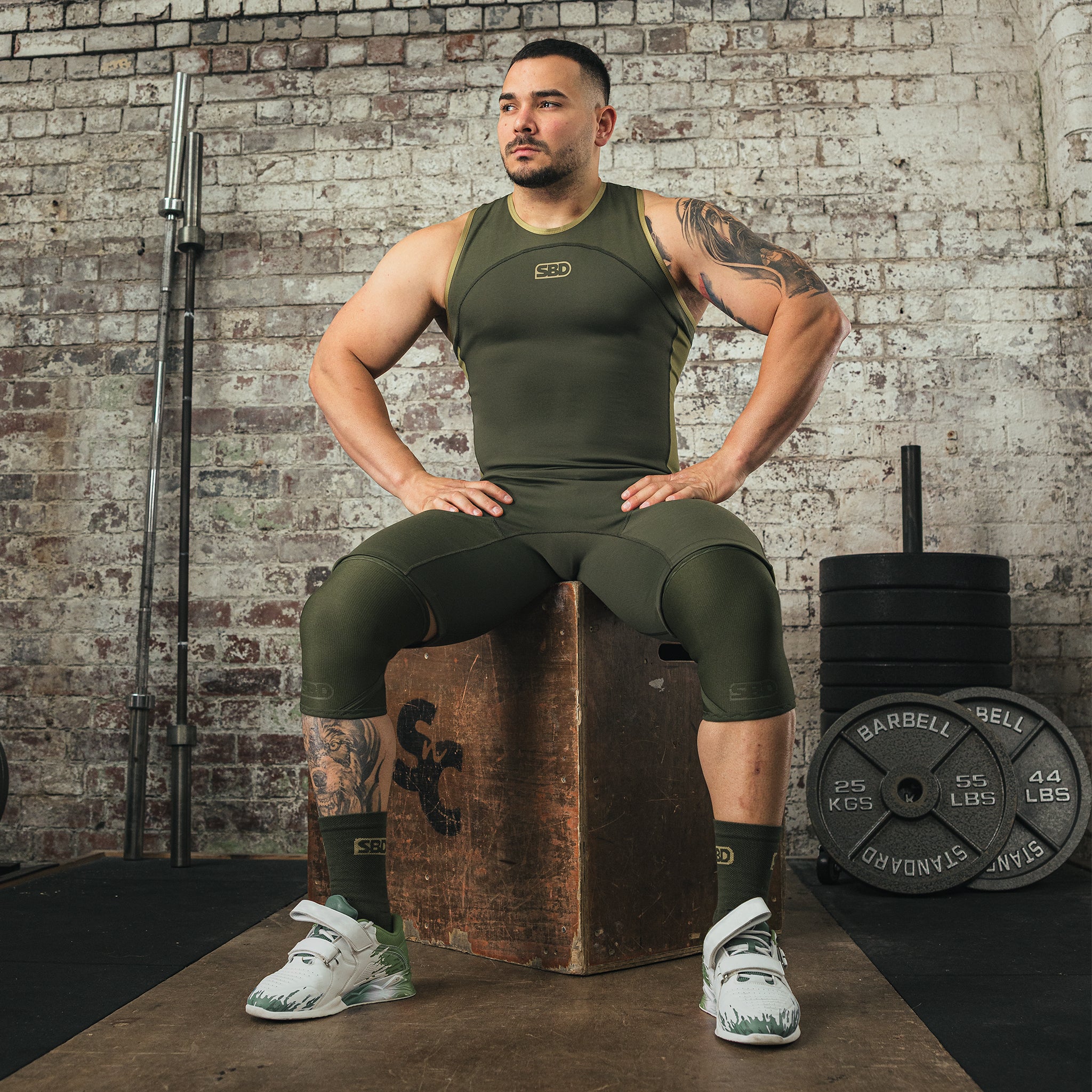 5mm Weightlifting Knee Sleeves - Resolve - Image 4