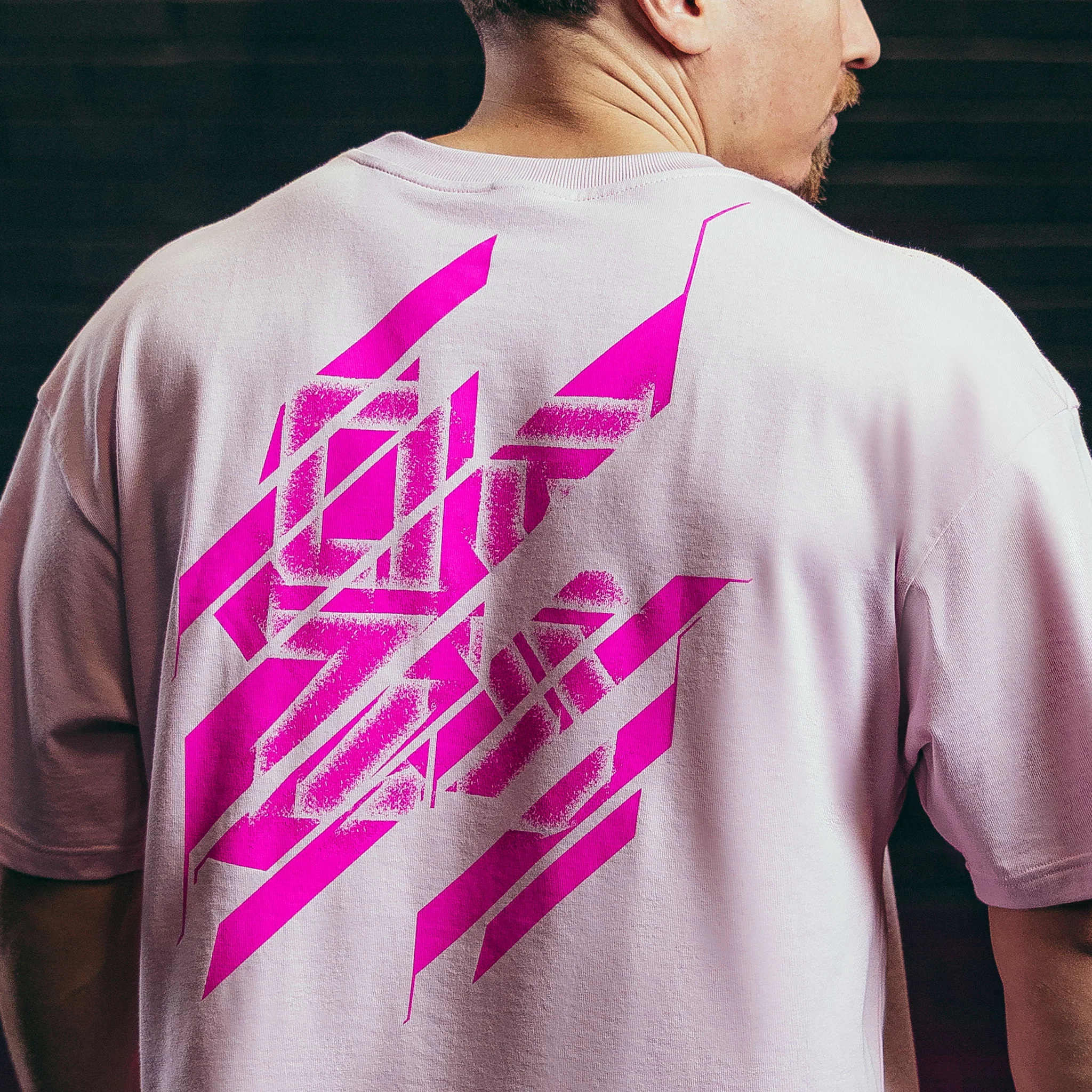 Oversized T-Shirt - Nova - Unisex - Pastel Pink - Image 5