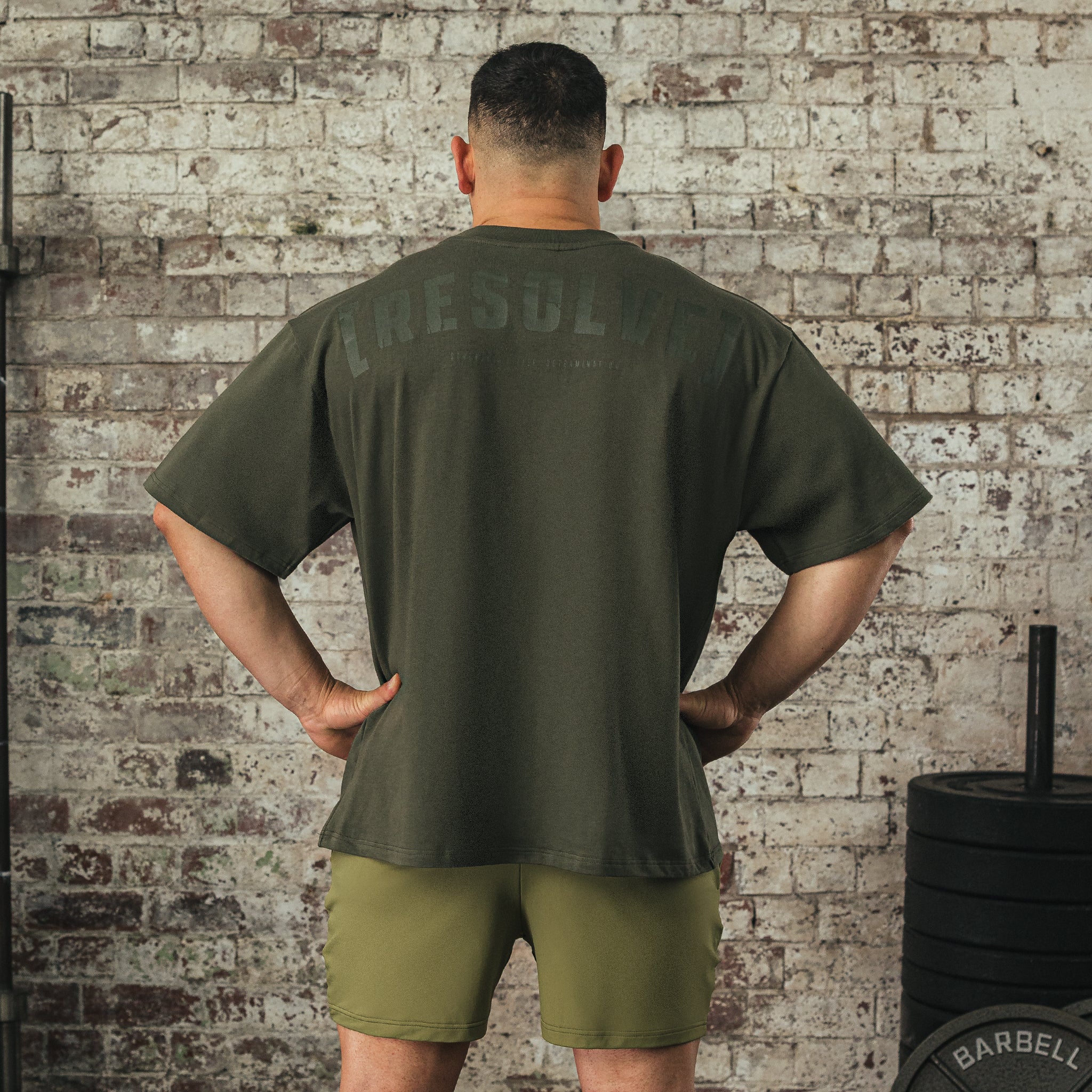 SBD Oversized shirt Resolve Limited Edition - Khaki - Image 3