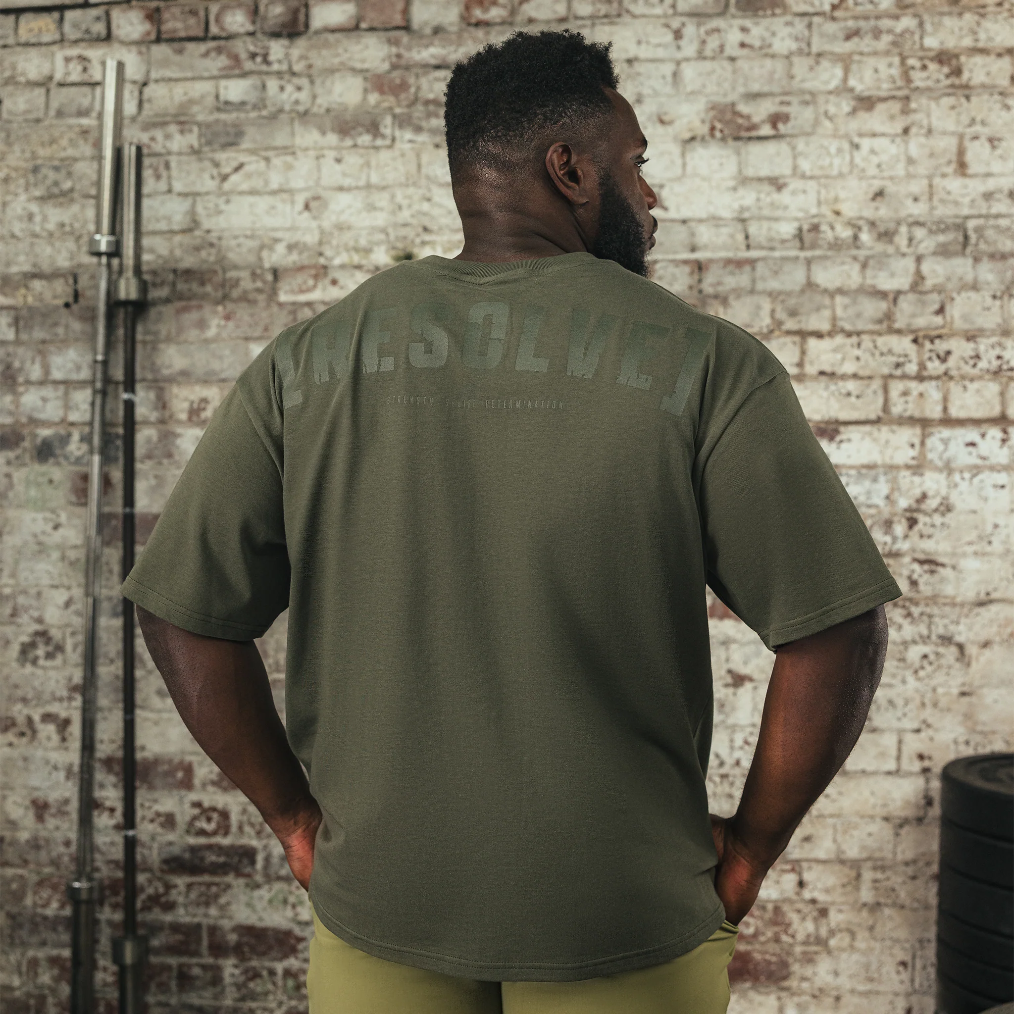 SBD Oversized shirt Resolve Limited Edition - Khaki - Image 4